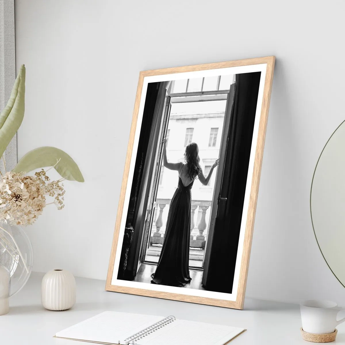 Affiche dans un chêne clair - Poster - Dans plusieurs style - 30x40 cm