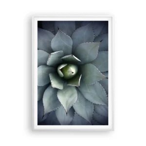 Affiche dans un cadre blanc - Poster - Wabi et observe - 70x100 cm