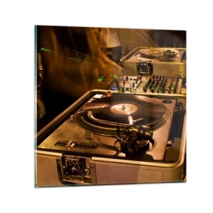 Impression sur verre - Image sur verre - Sentez-vous cette force? - 30x30 cm