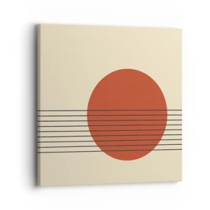 Impression sur toile - Image sur toile - Aux alentours et plus loin - 40x40 cm