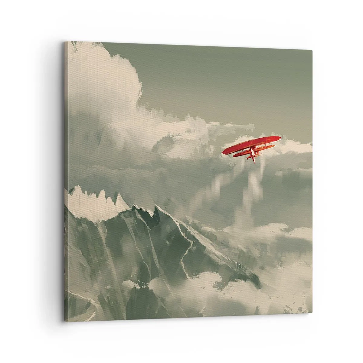 Impression sur toile - Image sur toile - Pionnier intrépide - 60x60 cm