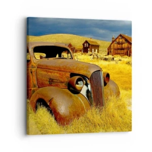 Impression sur toile - Image sur toile - Repos bien mérité - 30x30 cm