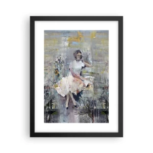 Affiche dans un cadre noir - Poster - Classique et moderne - 30x40 cm