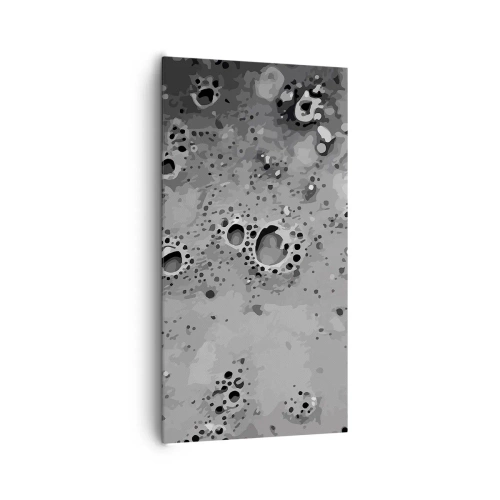 Impression sur toile - Image sur toile - Comme un paysage lunaire - 65x120 cm