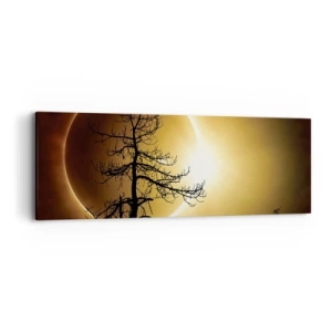 Impression sur toile - Image sur toile - Éclipse totale - 90x30 cm