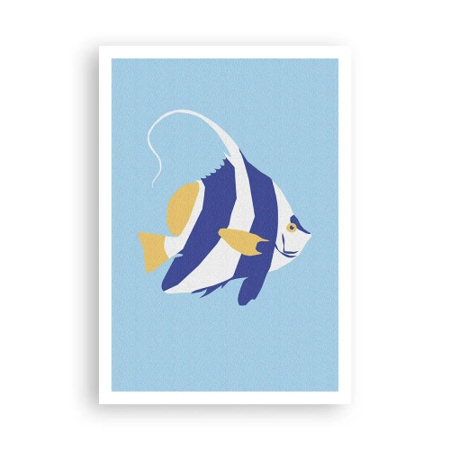 Affiche - Poster - Miss eaux tropicales - 70x100 cm