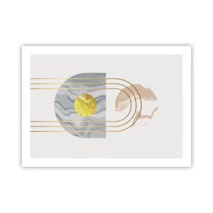 Affiche - Poster - Clareté et brillance - 70x50 cm