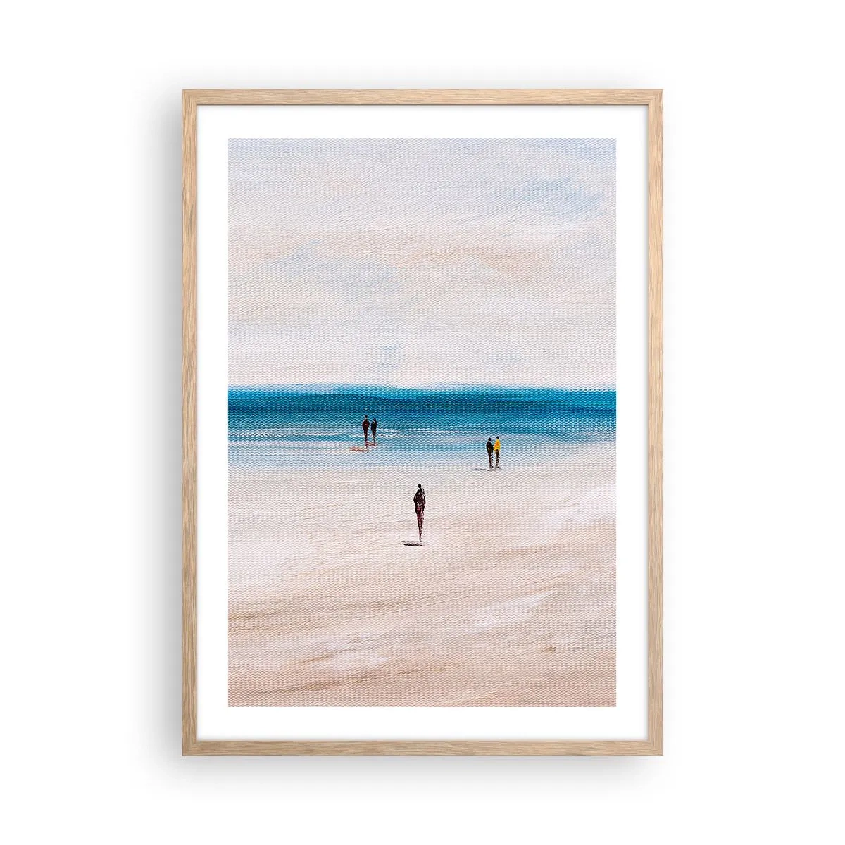 Affiche dans un chêne clair - Poster - Un besoin naturel - 50x70 cm