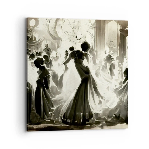 Impression sur toile - Image sur toile - La grande mascarade - 70x70 cm