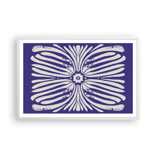 Affiche dans un cadre blanc - Poster - Inspirations ethniques - 91x61 cm
