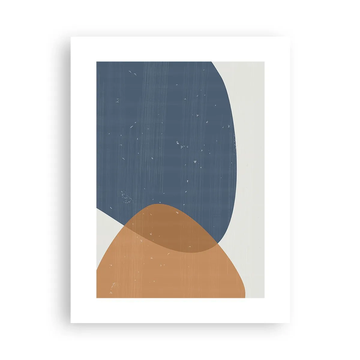 Affiche - Poster - Ovales et influences - 30x40 cm