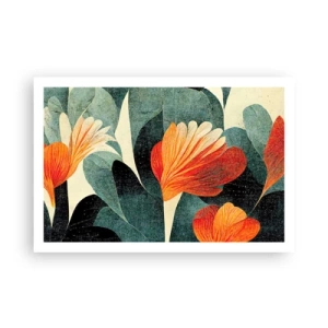 Affiche - Poster - La chaleur des tropiques et la fraîcheur de la verdure - 91x61 cm