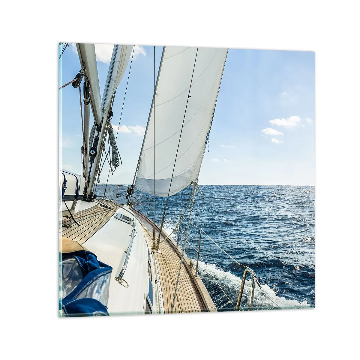 Impression sur verre - Image sur verre - Ohé, l'aventure - 70x70 cm