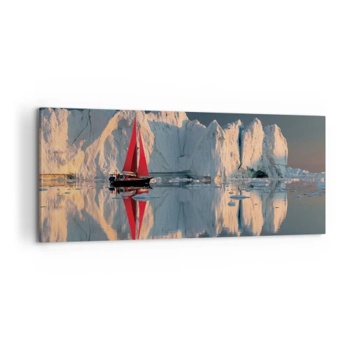 Impression sur toile - Image sur toile - Aux limites du monde - 100x40 cm