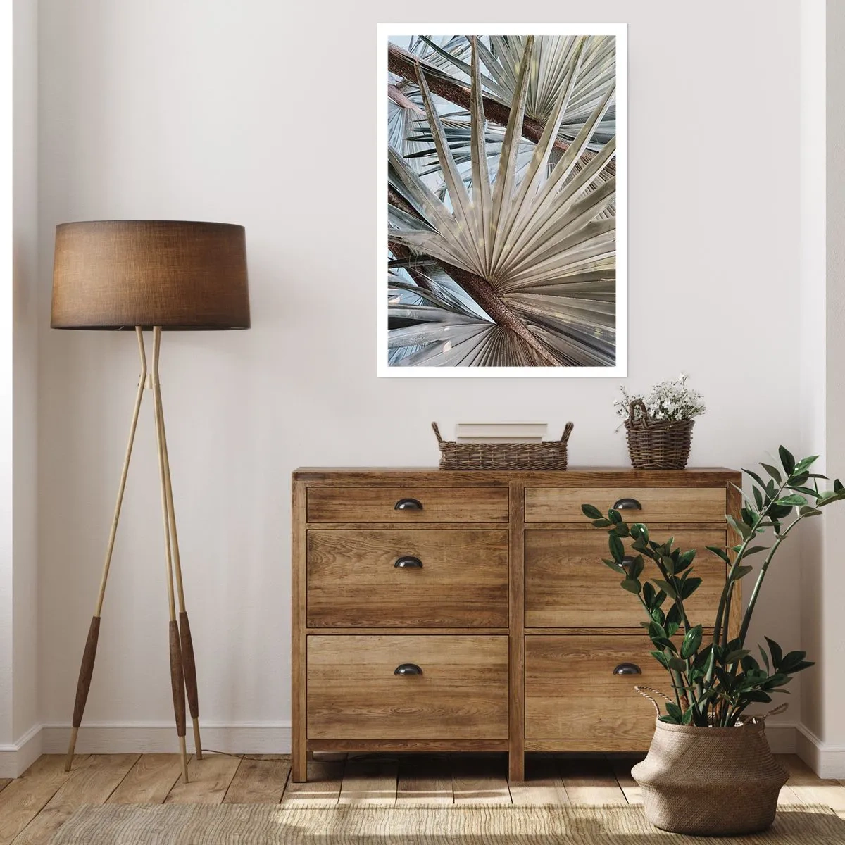 Affiche - Poster - Evantail sous les tropiques - 70x100 cm