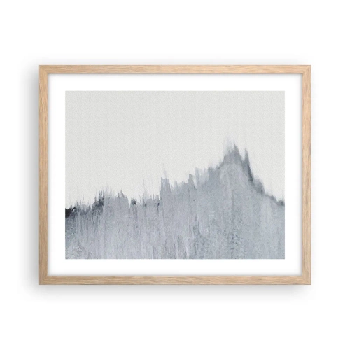 Affiche dans un chêne clair - Poster - Une esquisse mystérieuse - 50x40 cm