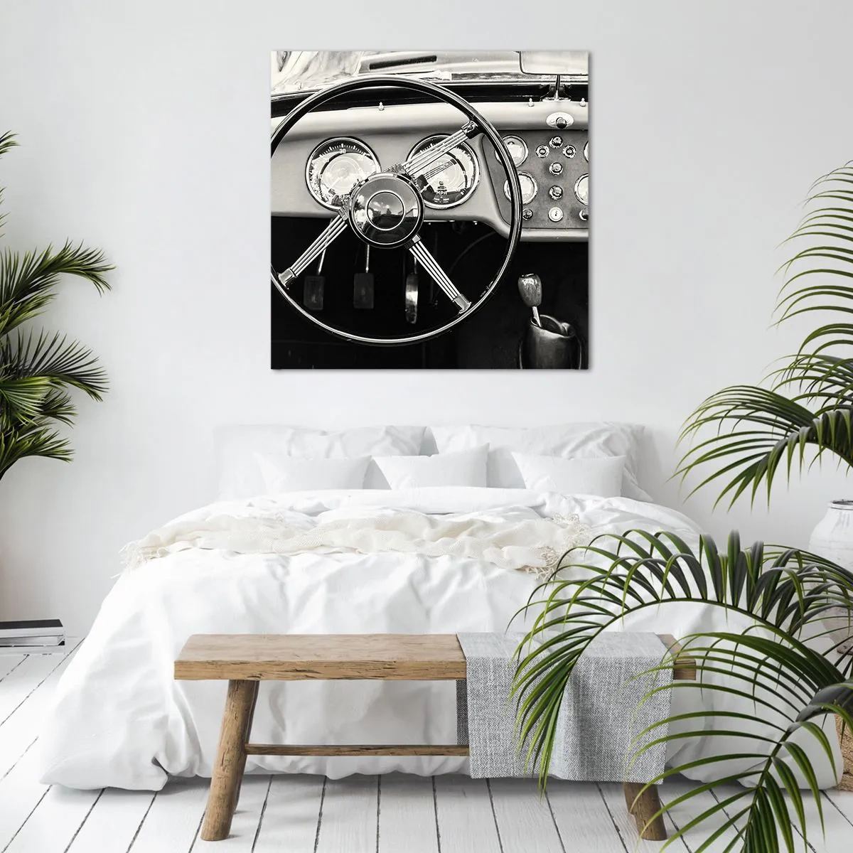 Impression sur toile - Image sur toile - Rêve de collectionneur - 50x50 cm