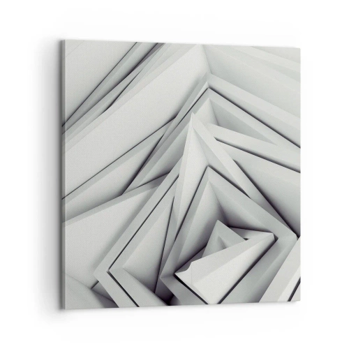 Impression sur toile - Image sur toile - Bourgeon d’angles vifs - 60x60 cm
