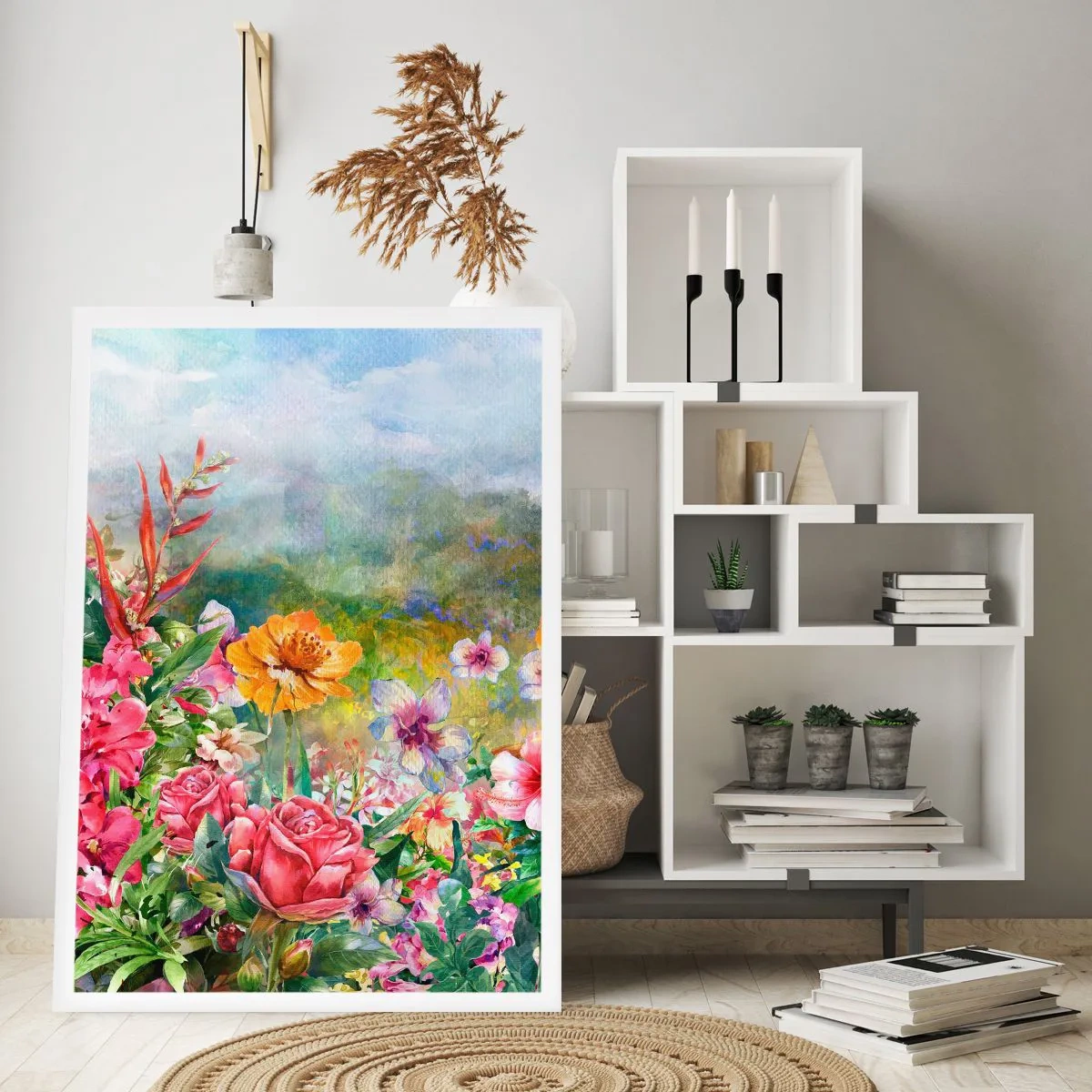 Affiche - Poster - Un jardin devenu fou - 61x91 cm