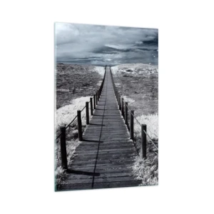 Impression sur verre - Image sur verre - Jusqu'au rivage - 80x120 cm