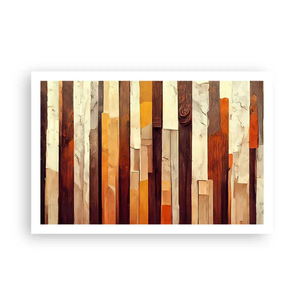 Affiche - Poster - Hymne des arbres forestiers - 91x61 cm