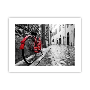 Affiche - Poster - La vraie beauté ne vieillit pas - 40x30 cm