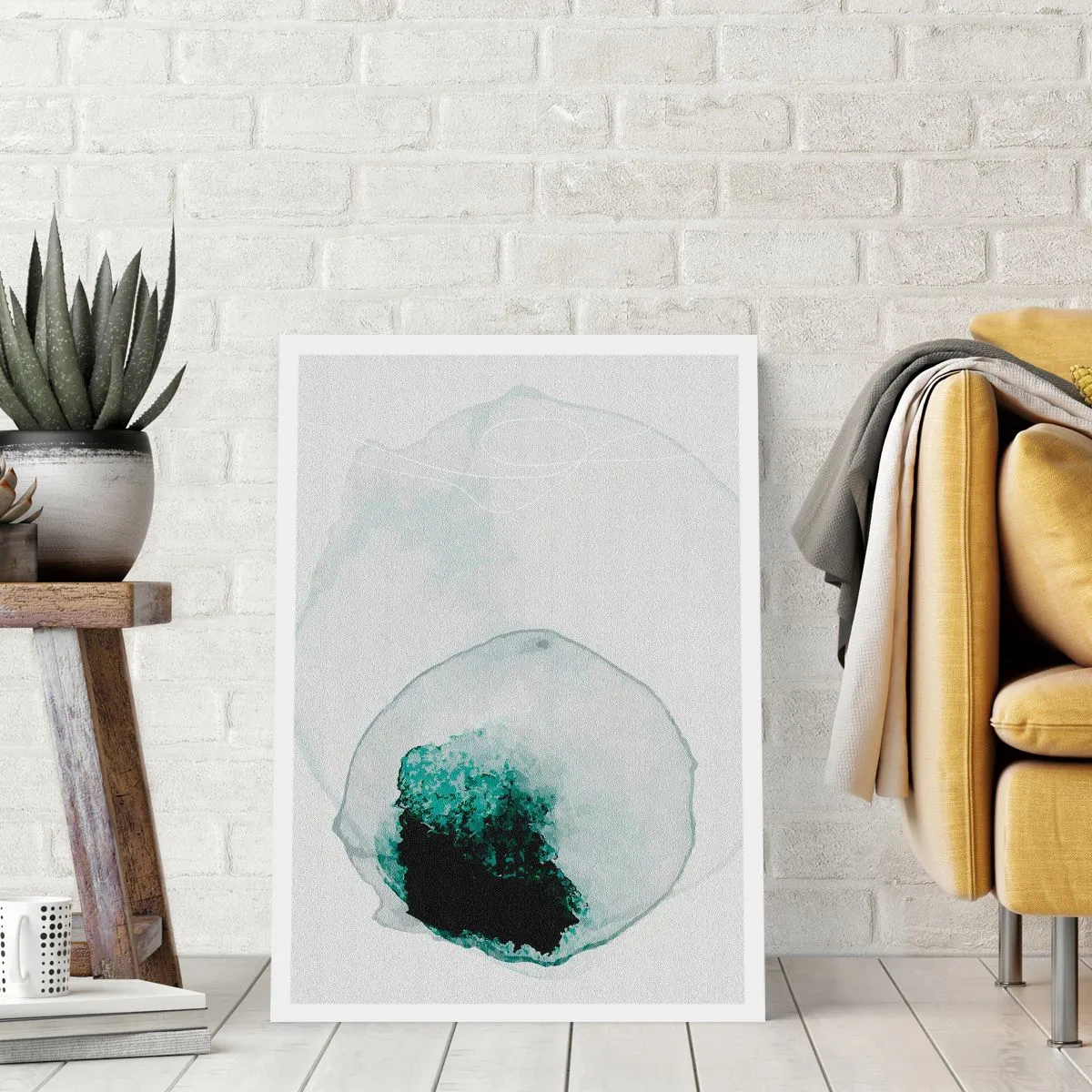 Affiche - Poster - Dans une goutte d'eau - 30x40 cm