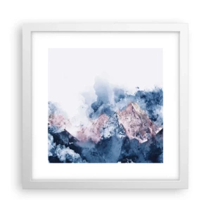 Affiche dans un cadre blanc - Poster - Ce sont des sommets ! - 30x30 cm