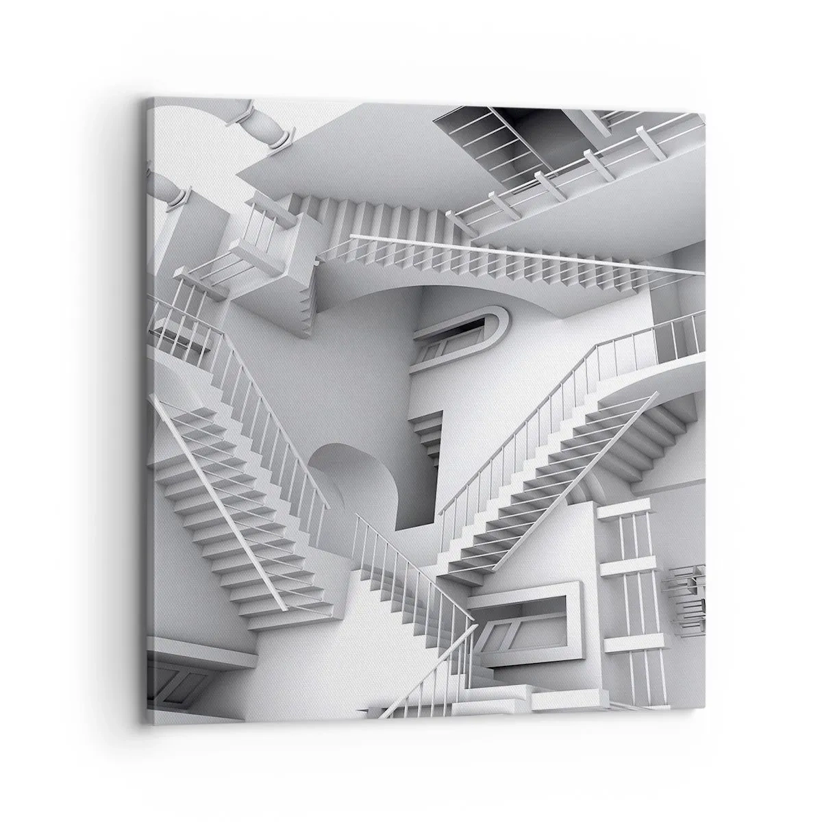 Impression sur toile - Image sur toile - Paradoxes spatiaux - 70x70 cm