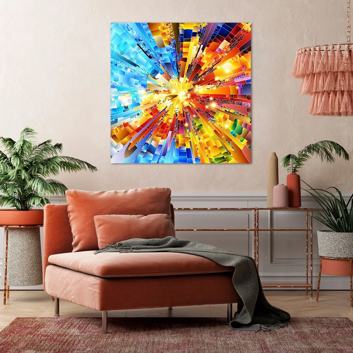 Impression sur toile - Image sur toile - In medias res - 40x40 cm