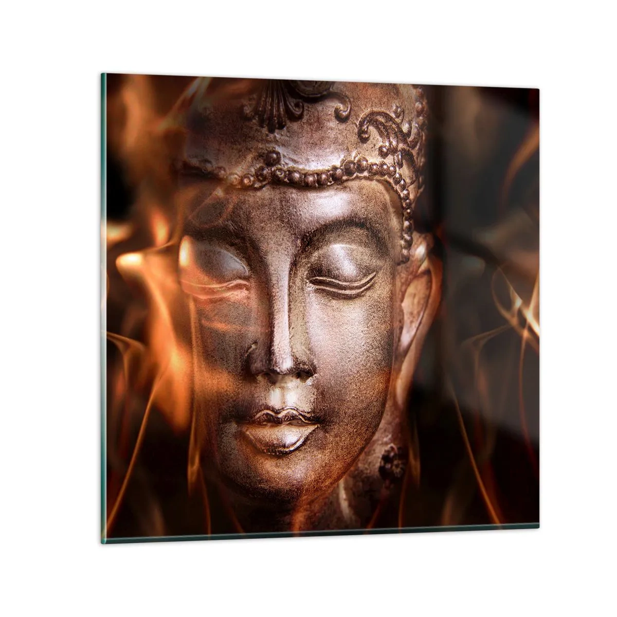 Impression sur verre - Image sur verre - Il n'existe qu'ici et maintenant - 60x60 cm