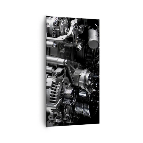 Impression sur toile - Image sur toile - Acier, beau, fort - 65x120 cm