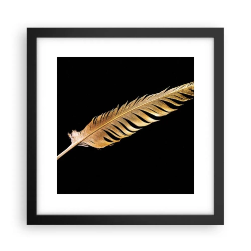 Affiche dans un cadre noir - Poster - Sans porte-plume - 30x30 cm