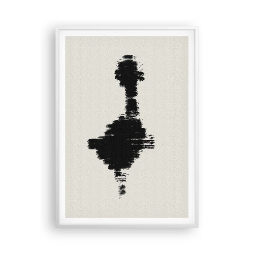 Affiche dans un cadre blanc - Poster - Vibrations de l'imagination - 70x100 cm