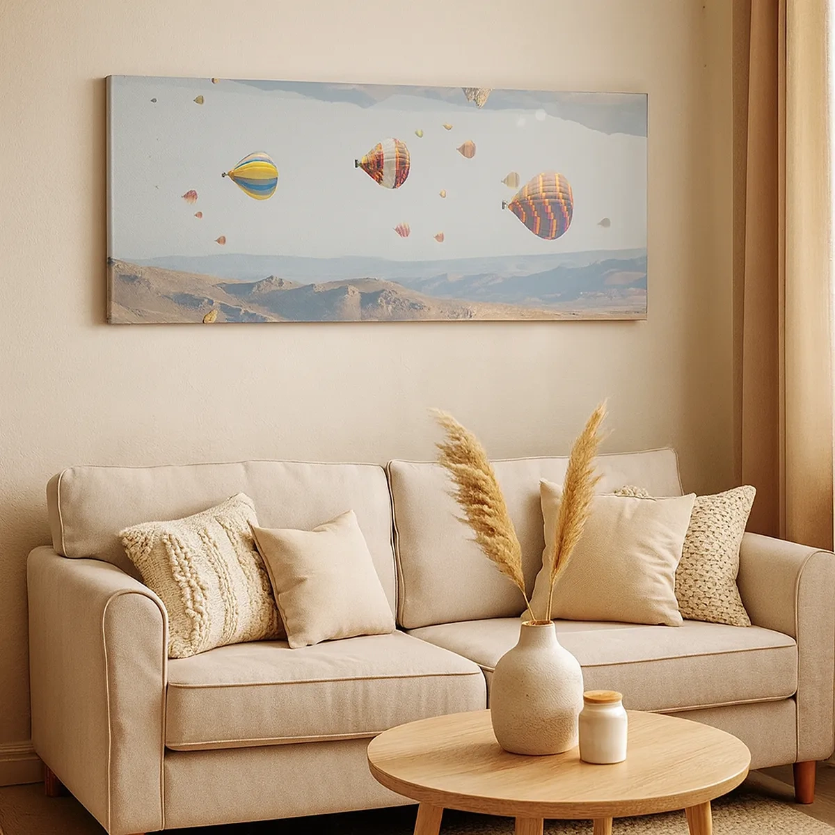 Impression sur toile - Image sur toile - Ici, tout est possible - 30x30 cm