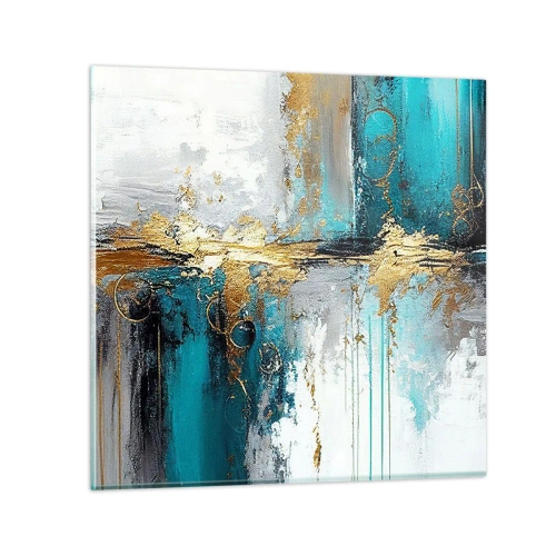 Impression sur verre - Image sur verre - Tout coule - 30x30 cm