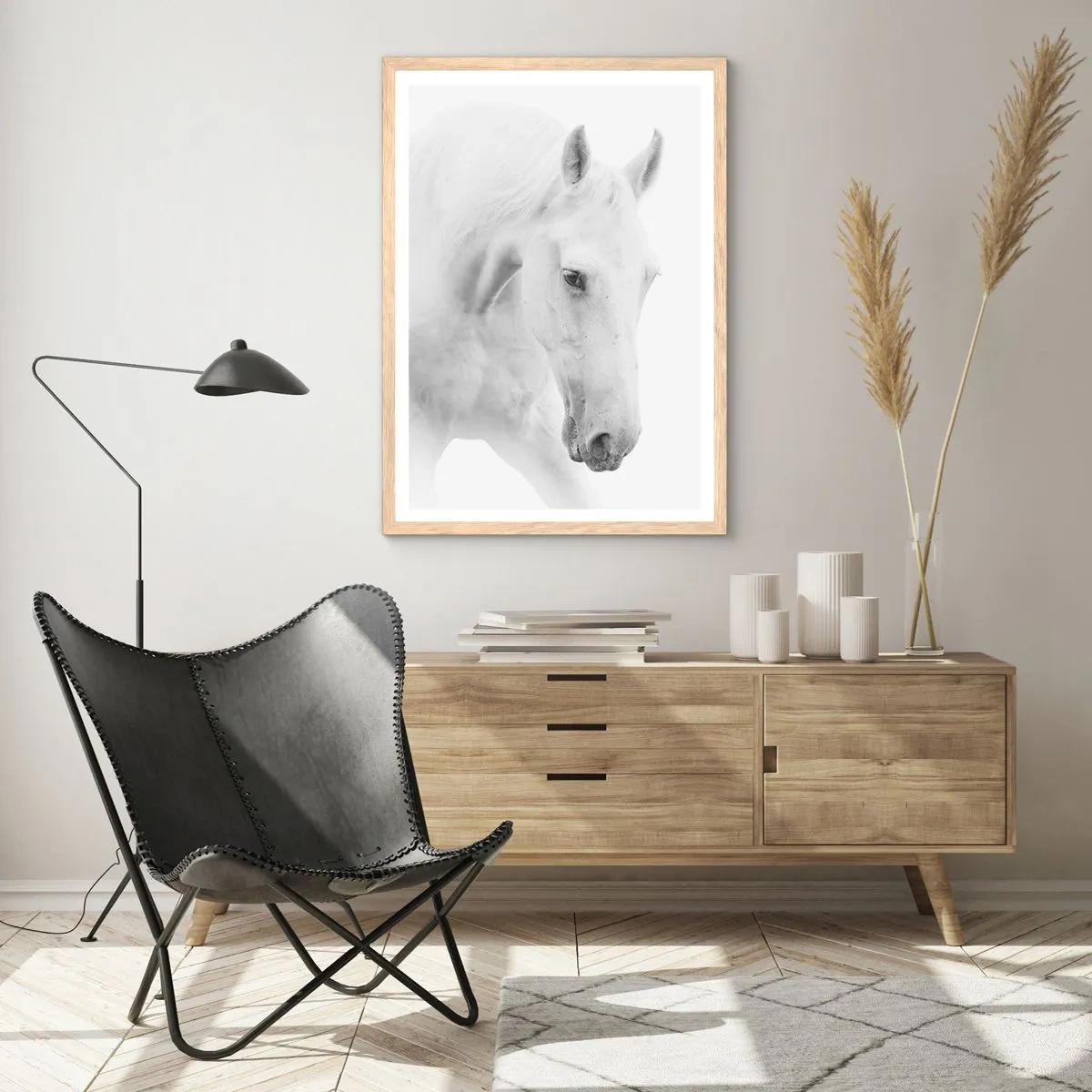 Affiche dans un chêne clair - Poster - Serait-ce de l’amitié? - 30x40 cm