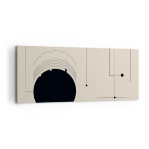 Impression sur toile - Image sur toile - Une composition flexible et dynamique - 100x40 cm