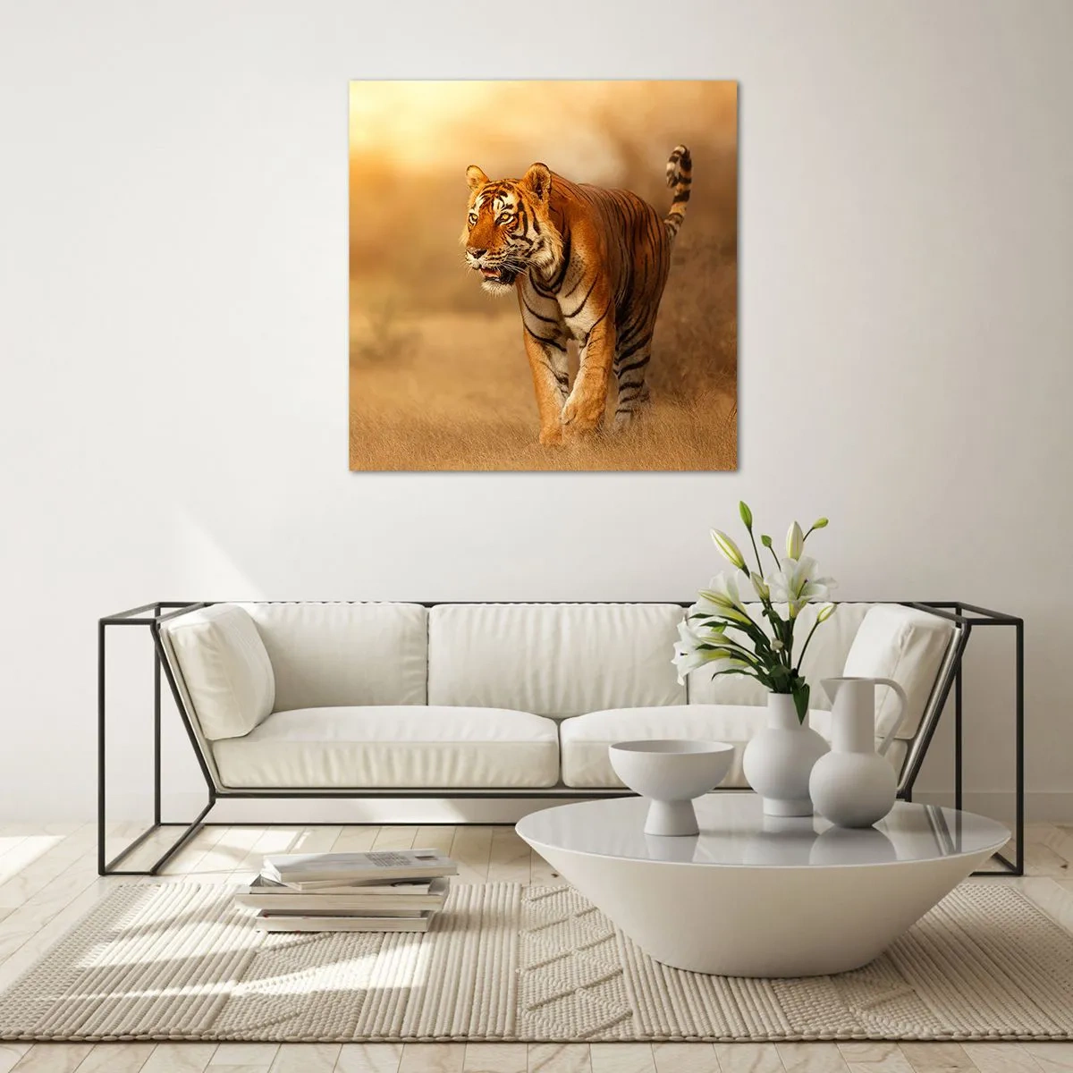 Impression sur verre - Image sur verre - Avant l'attaque - 70x70 cm