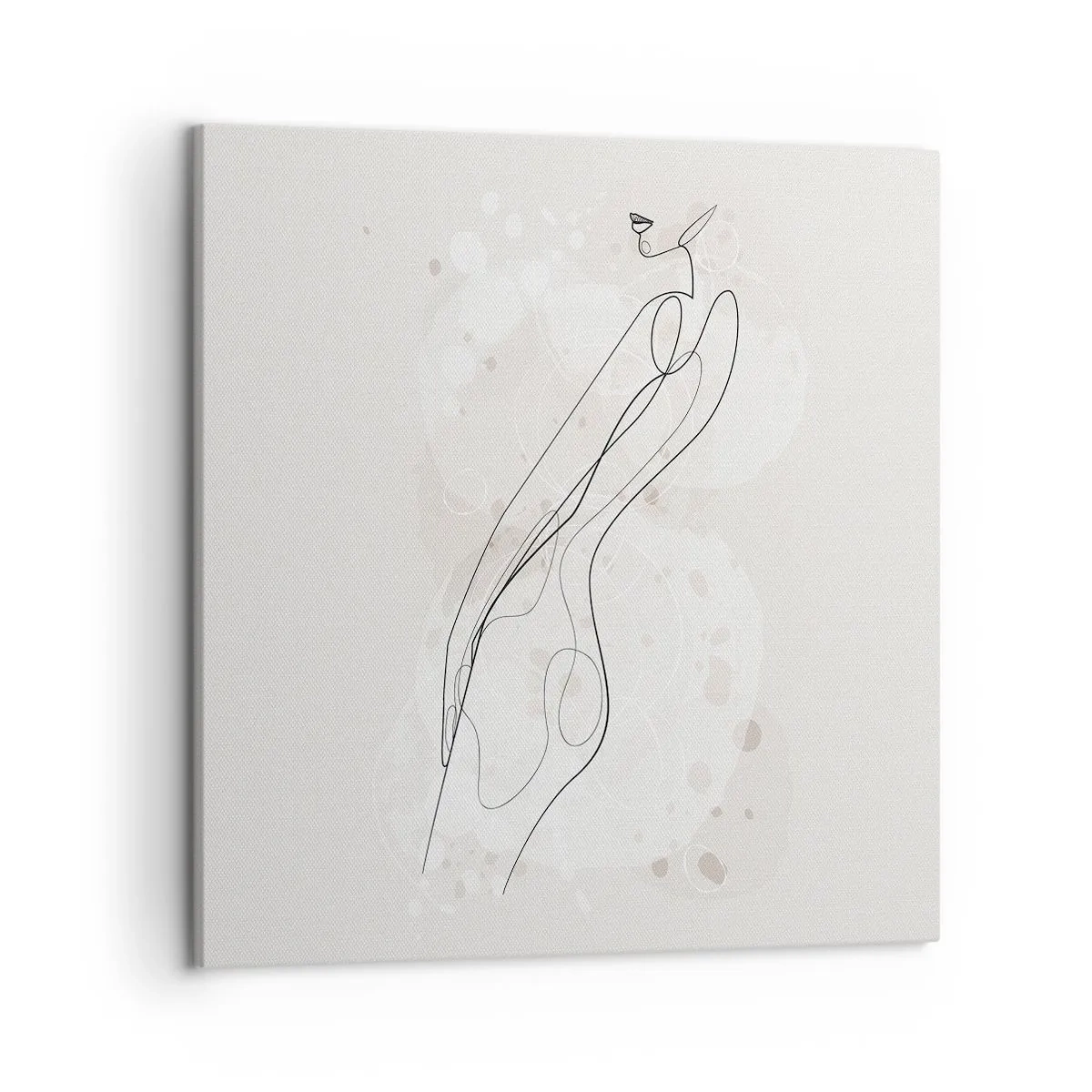 Impression sur toile - Image sur toile - Trompe l'oeil - 50x50 cm