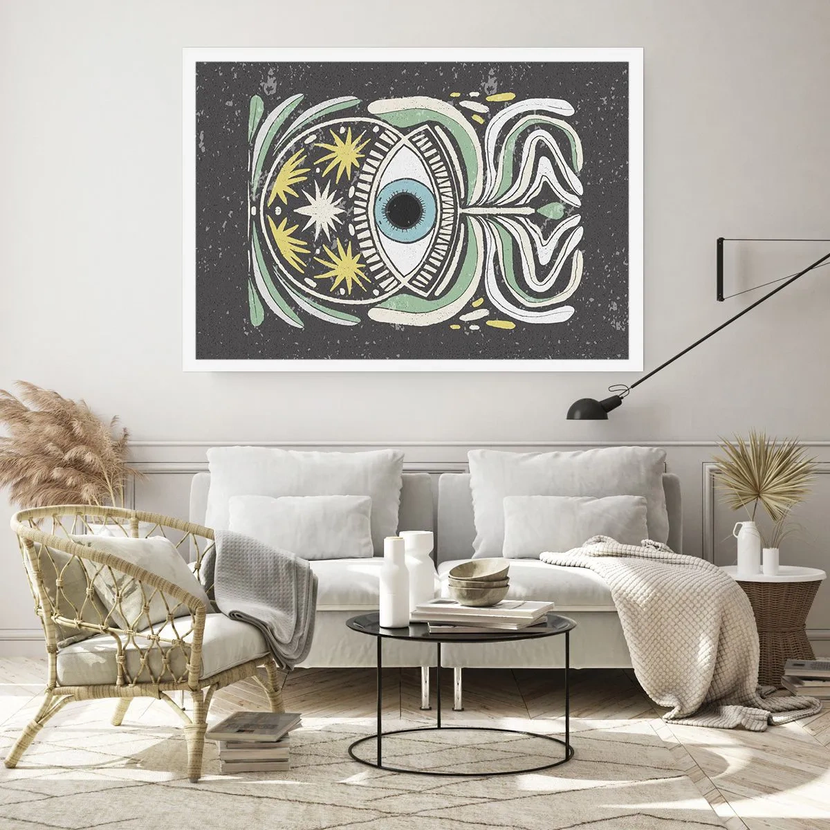 Affiche - Poster - Rituels tribaux - 70x50 cm