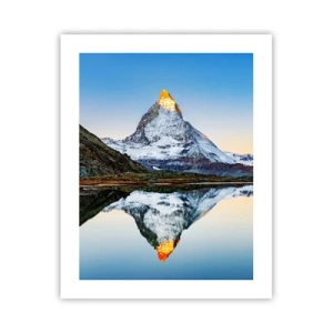 Affiche - Poster - Deux mondes - 40x50 cm