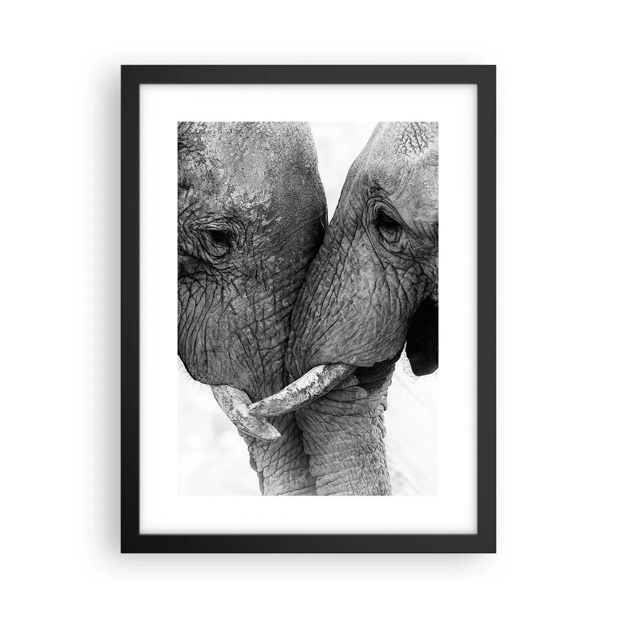 Affiche dans un cadre noir - Poster - Confession sincère - 30x40 cm