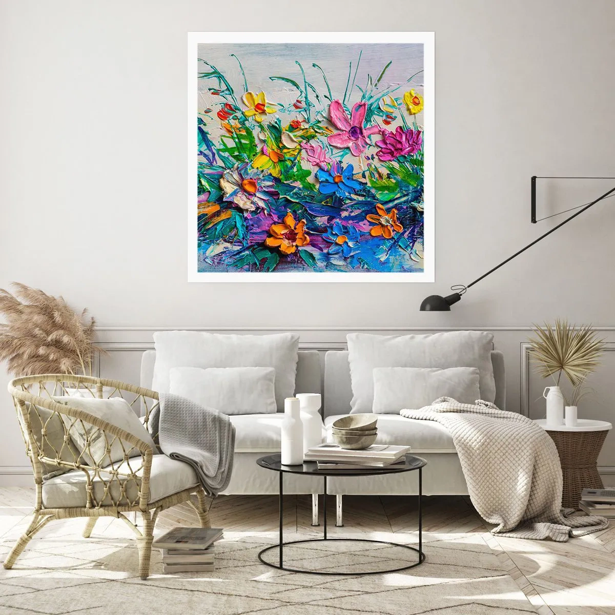 Affiche - Poster - Absolument pas une nature morte - 50x50 cm