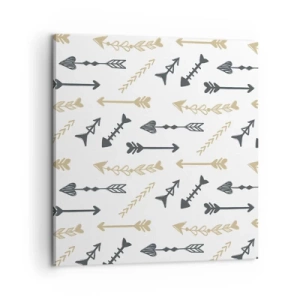 Impression sur toile - Image sur toile - Le rêve de l'archer - 60x60 cm