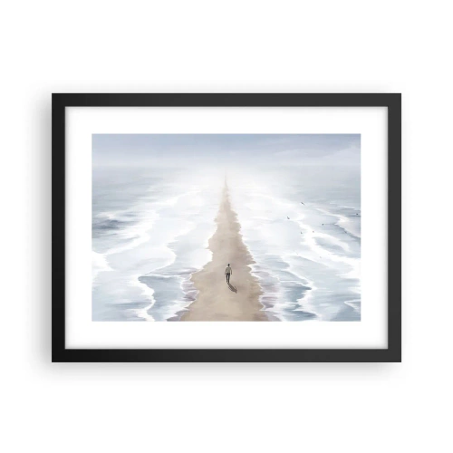 Affiche dans un cadre noir - Poster - Un brillant avenir - 40x30 cm