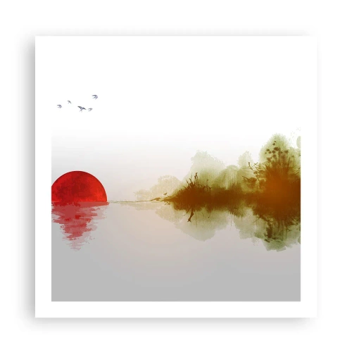 Affiche - Poster - Une promesse de paix - 60x60 cm