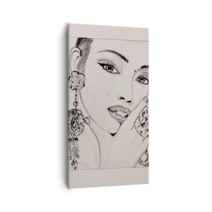 Impression sur toile - Image sur toile - Le plus beau joyau - 55x100 cm