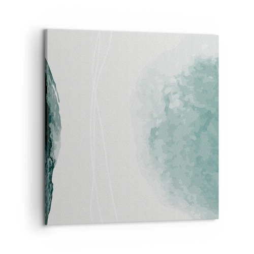 Impression sur toile - Image sur toile - Rencontre avec le brouillard - 60x60 cm