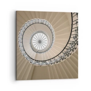 Impression sur toile - Image sur toile - À l'intérieur de la coquille - 70x70 cm